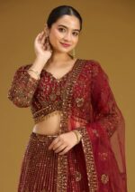 Launching 4 meter flared Premium Quality Soft Net Lehenga, Exceptional Quality with Can-Can and Canvas Layers, A Perfect Fusion of Glamour and Comfort - Image 9