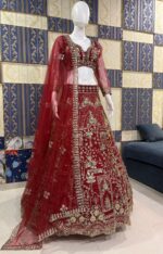 Launching 4 meter flared Premium Quality Soft Net Lehenga, Exceptional Quality with Can-Can and Canvas Layers, A Perfect Fusion of Glamour and Comfort - Image 15
