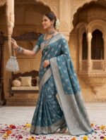 Presenting new Satin Saree Festival and occasions special collection for women - Image 23