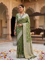 Presenting new Satin Saree Festival and occasions special collection for women - Image 5
