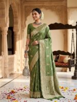 Presenting new Satin Saree Festival and occasions special collection for women - Image 33