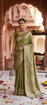 Presenting new Satin Saree Festival and occasions special collection for women - Image 59