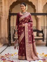 Presenting new Satin Saree Festival and occasions special collection for women - Image 26