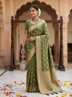 Presenting new Satin Saree Festival and occasions special collection for women - Image 20