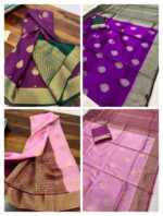Presenting new Soft lichi Silk saree - Image 5
