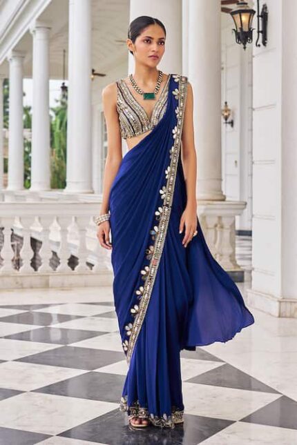 Launching Fox Georgette Ready to wear saree