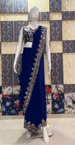 Launching Fox Georgette Ready to wear saree - Image 6