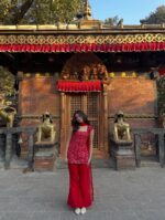 Designer Timeless 90s style iconic set Elegant Ethnic wear - Image 2