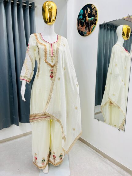 Presenting new Premium Quality festival Ethnic Outfit Top Bottom with duppata set