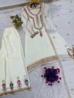 Presenting new Premium Quality festival Ethnic Outfit Top Bottom with duppata set - Image 16
