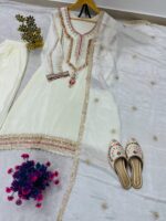 Presenting new Premium Quality festival Ethnic Outfit Top Bottom with duppata set - Image 18