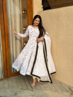 Presenting new Designer Anarkali suit in new fashion style - Image 3