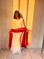 Presenting new Designer Embroidery design Top Bottom with duppata set - Image 3