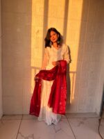 Presenting new Designer Embroidery design Top Bottom with duppata set - Image 6