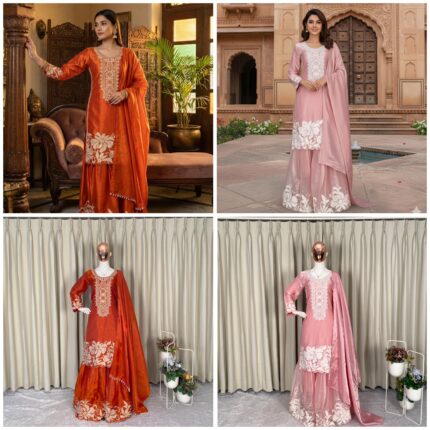 Top sharara with Dupatta