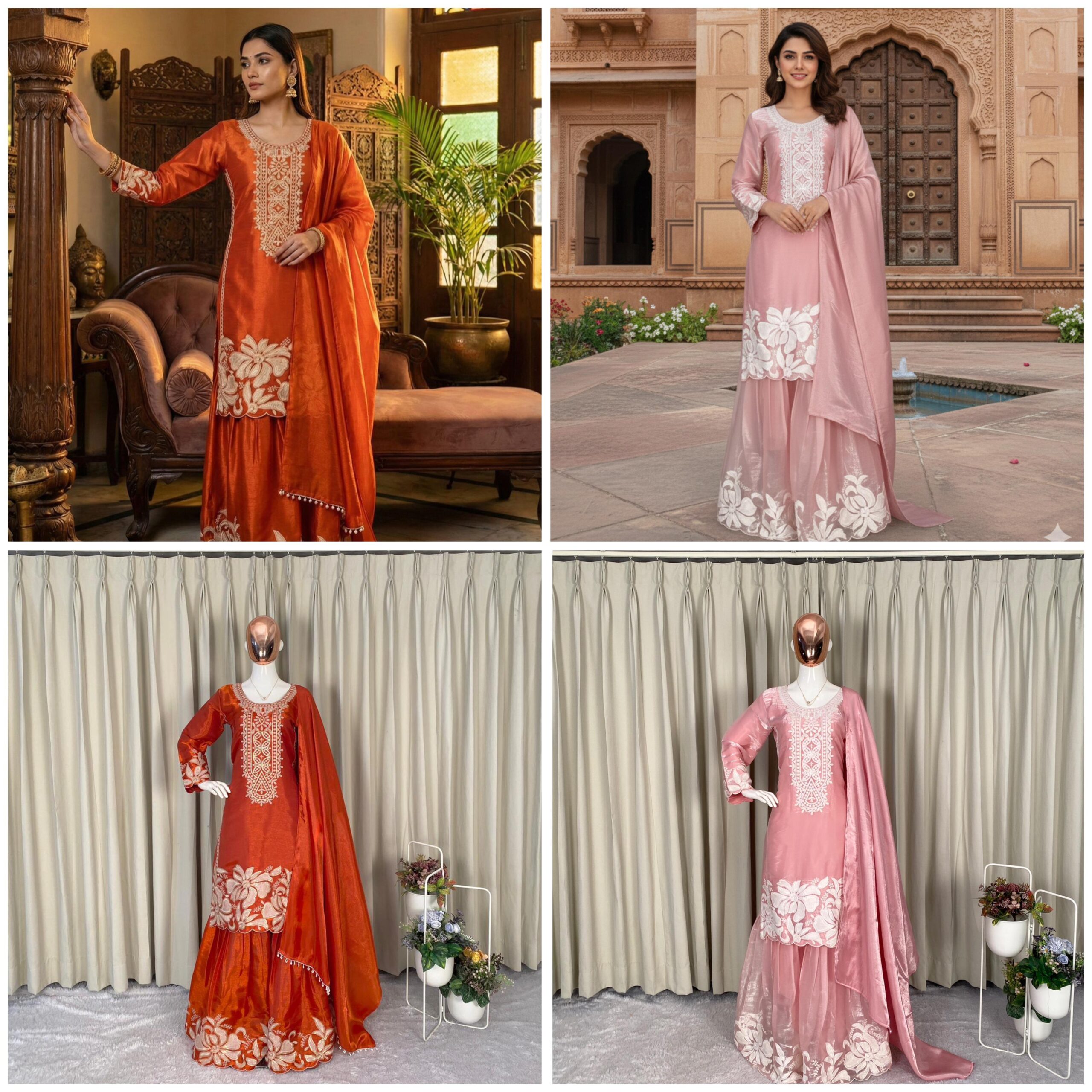IMG-20260407-WA0086 Top sharara with Dupatta - Image 1