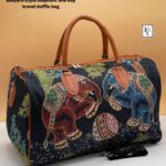 Traditional Banjara style Elephant print Travelling Bags