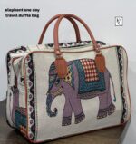 Traditional Banjara style Elephant print Travelling Bags - Image 9
