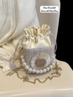 New imported very Beautiful Designer & Stylish jute potli sling bag - Image 11