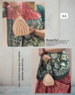 Treditional Bridal wedding pearl Potli Handbag - Image 2