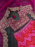 New launching Embroidery work Lahenga choli - Image 3