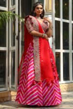 New launching Embroidery work Lahenga choli - Image 6