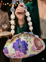 Presenting new floral embroided clutch Bag - Image 6