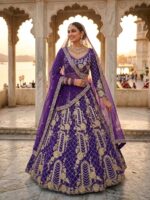 Launching 4 meter flared premium Quality Tabby silk lahenga collection - Image 6