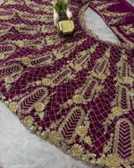 Launching 4 meter flared premium Quality Tabby silk lahenga collection - Image 20