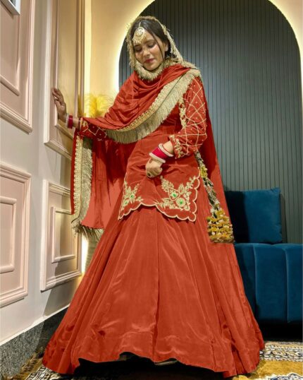 Presenting new Designer Top Lahenga collection