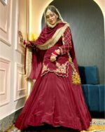 Presenting new Embroidery work Top Lahenga collection - Image 11