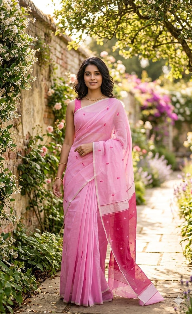 IMG-20260409-WA0050 Presenting new cotton silk jacquard saree collection - Image 1