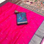 Superhit kanchivaram pathani pure silk saree