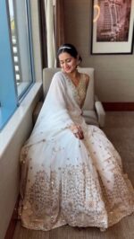 Presenting new Designer Heavy Embroidery work Lahenga choli collection - Image 2