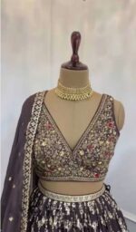 Launching New Designer Georgette lahenga collection - Image 5