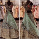 Launching Embroidery work sequins work Glamour look Lahenga collection - Image 4