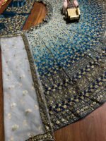 Launching Embroidery work sequins work Glamour look Lahenga collection - Image 11