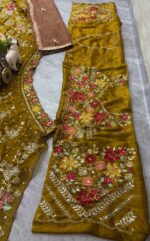 Launching 4 meter flared jimmy chuu fabric lahenga collection - Image 12
