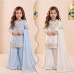 Kids Top ,Plazzo With Dupatta