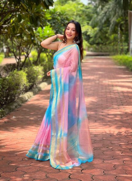 Designer Regular Wear Kerala Chex Saree