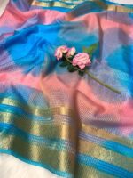 Designer Regular Wear Kerala Chex Saree - Image 10