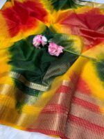 Designer Regular Wear Kerala Chex Saree - Image 8