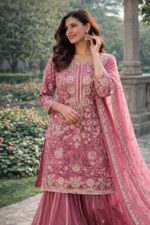 Top Plazzo with Dupatta - Image 16
