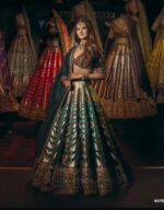 Presenting new Designer Embroidery work Lahenga choli with duppata set - Image 6