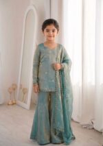 Presenting New Ready to wear Kids and adults Top bottom with dupatta set