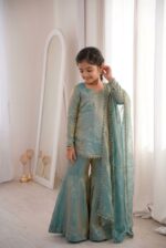 Presenting New Ready to wear Kids and adults Top bottom with dupatta set - Image 6