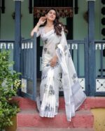 Presenting New Digital print cotton saree collection - Image 4