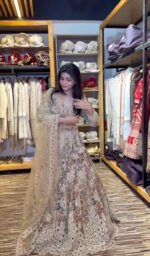 Designer Bridal Lahenga - Image 10