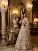 Designer Bridal Lahenga - Image 9