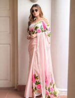 Launching New premium soft linen cotton saree collection - Image 3